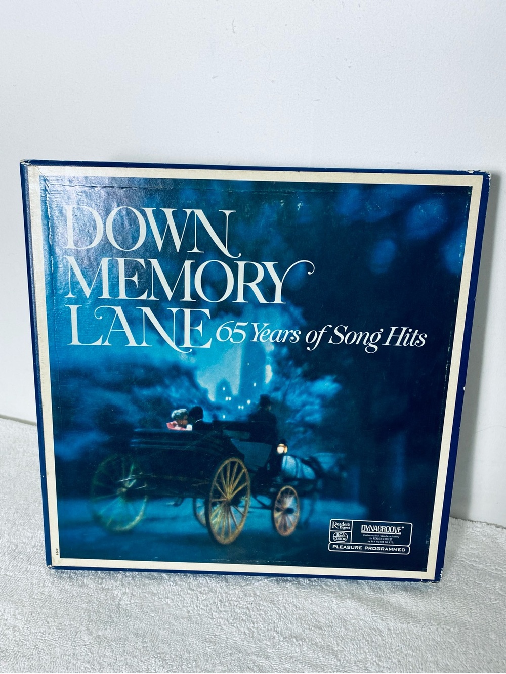 Vintage Readers Digest Down Memory Lane 65 Years Of Song Hits 10 LP Box Set